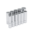 Urrea 3/8" Drive Deep Socket, Metric, 11 pcs 52209